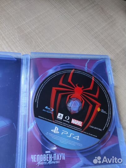 Человек паук Майлз Моралес ps4