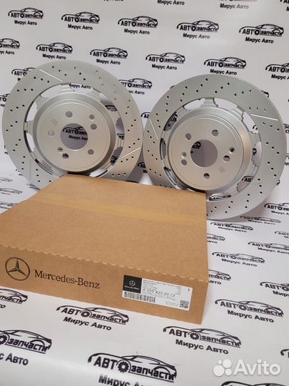 Диск тормозной задний Mercedes-Benz A2224232012
