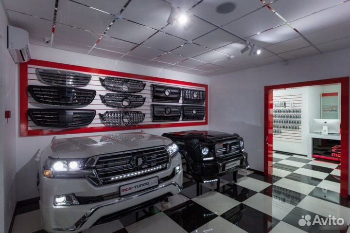 Рестайлинг Toyota Land Cruiser 200 Executive black