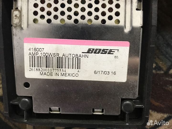 Ауди а8 D3 сабвуфер Bose