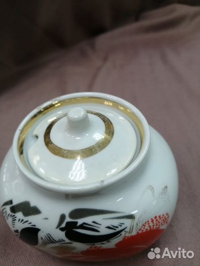 Сахарница. Фарфор. лфз