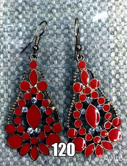 Серьги новые
