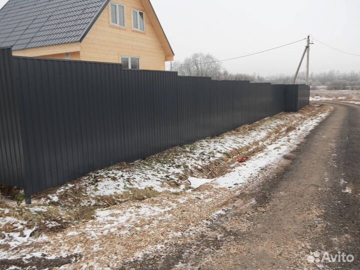 Откатные ворота монтаж доставка