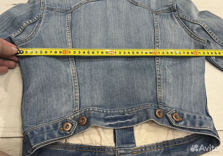 Джинсовая куртка hm XS