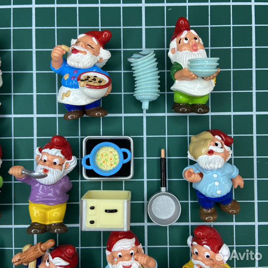 Киндер серия Гномы на кухне