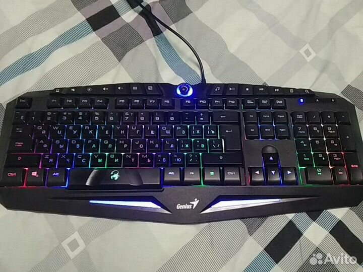 Клавиатура Genius Skorpion k9 black usb