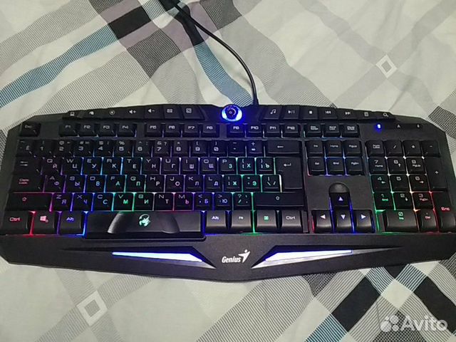 Клавиатура Genius Skorpion k9 black usb