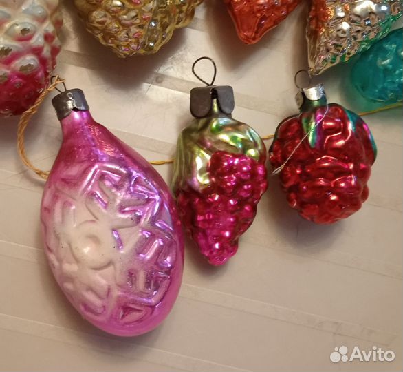 Елочные игрушки СССР