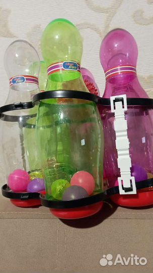 Набор кеглей детский