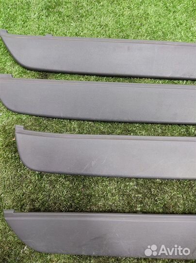 Накладки порогов комплект Subaru Tribeca WX 2006