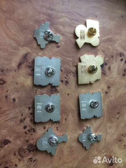 Значки нхл и нба