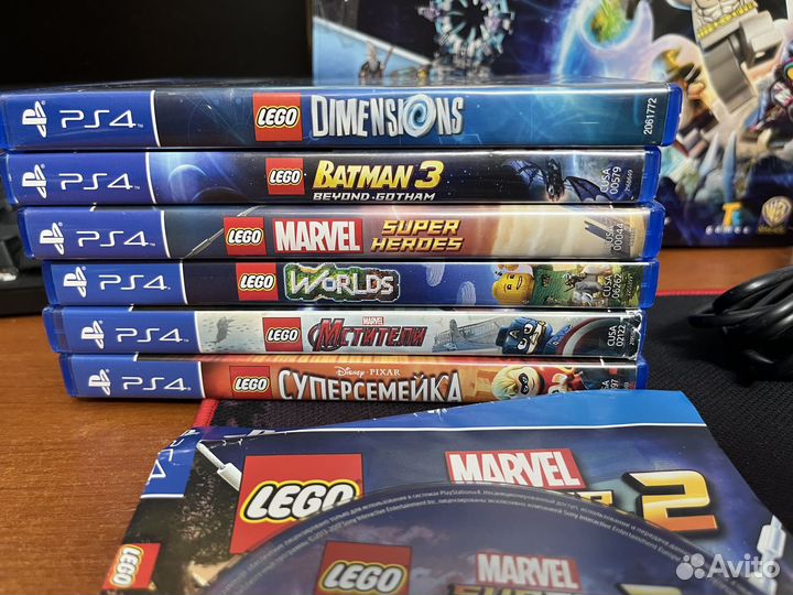 Lego dimensions ps4 полный комплект + дополнение