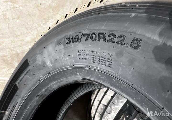 315/70R22.5 WestLake CR960A 154/150L 20PR TL(руль)