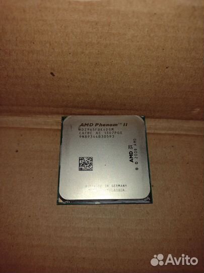 Процессор AMD Phenom 965 Black Edition