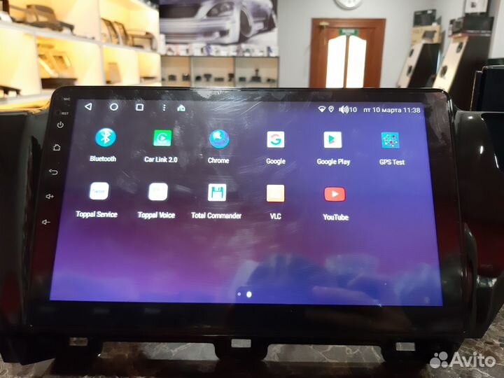 Android магнитола 10