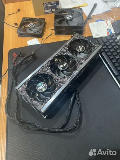 Видеокарта RTX 4090 Palit gamerock Новая