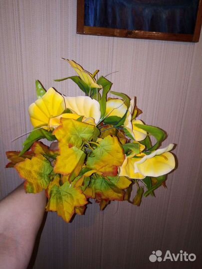 Искусственные цветы букеты