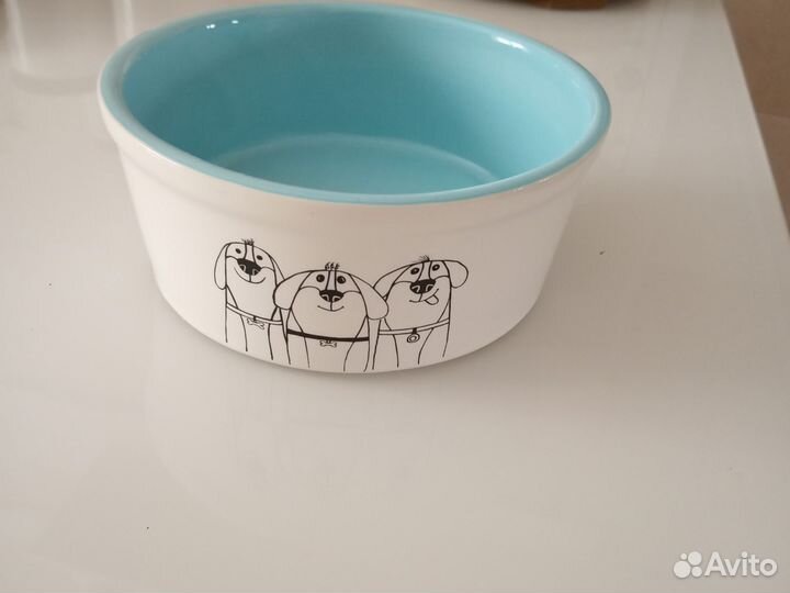 Миски для собак керамика глянец новые 5 видов
