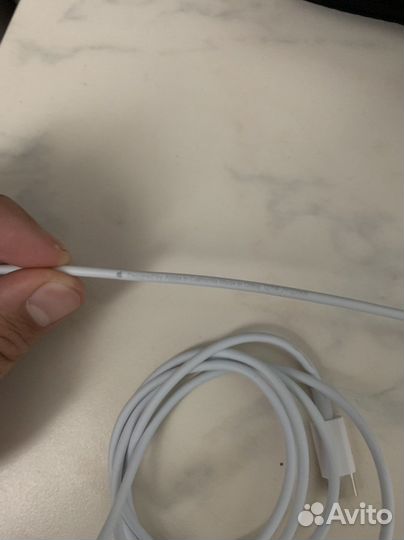 Оригинальный USB-C Apple блок+провод для iPhone