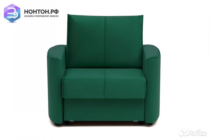 Кресло еврокнижка Колибри изумрудное