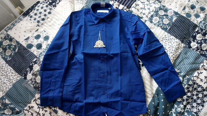 Новая рубашка водолазка р. 140 р. 152