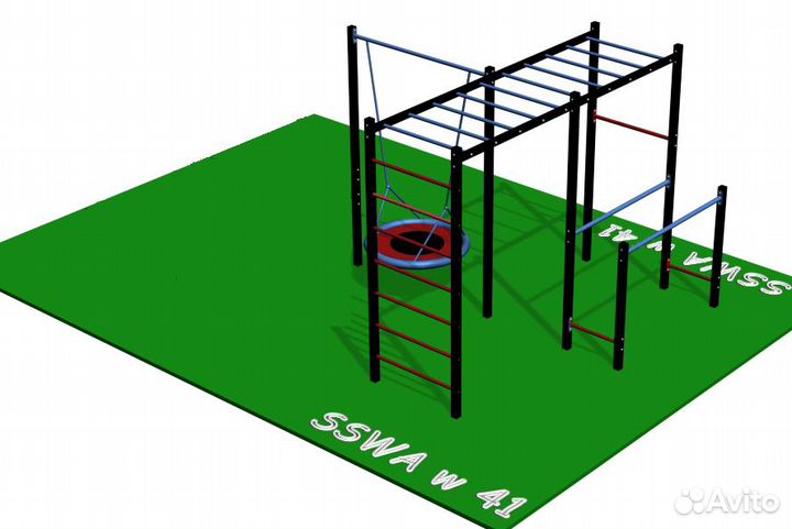 Спортивный комплекс воркаут для двора