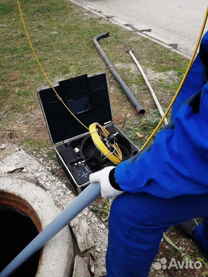 Видеодиагностика труб чистка