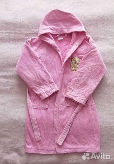 Халат махровый хлопок 8-10 лет