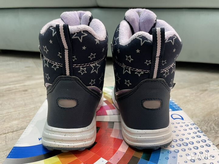 Зимние сапоги мембрана Котофей для девочки р.25