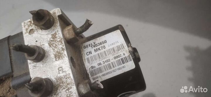 Блок Abs Geely mk