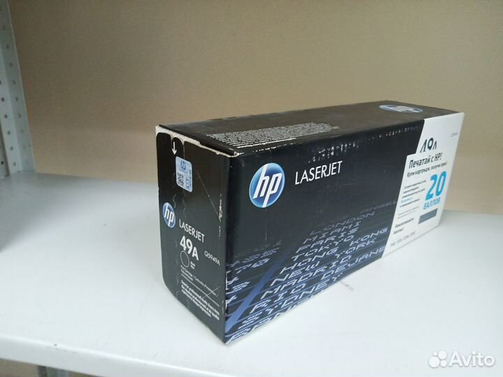 Картридж лазерный HP 49A/Q5949A оригинальный