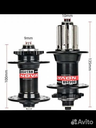 Втулка Novatec 32-36 спиц
