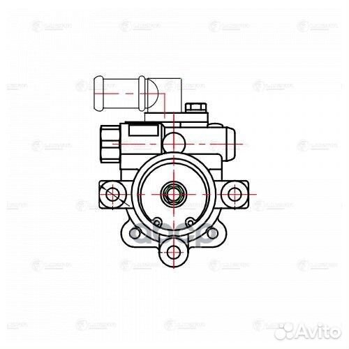 LPS 0501 Насос гур для а/м Chevrolet Cruze (09