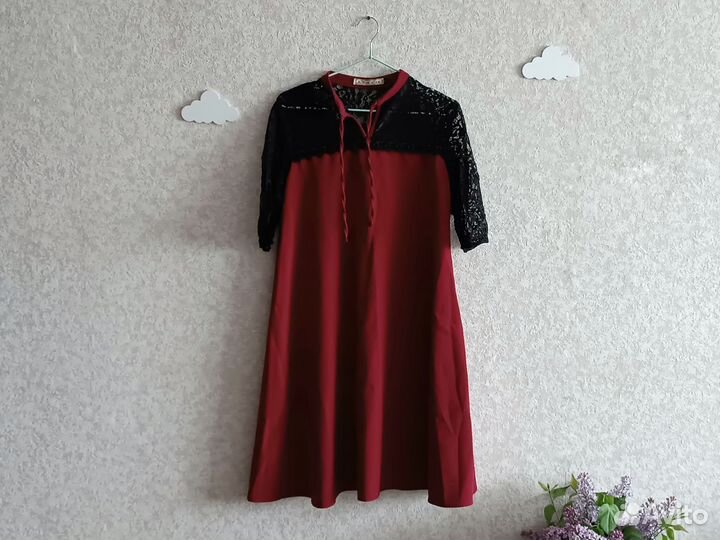 Платье трапеция 42