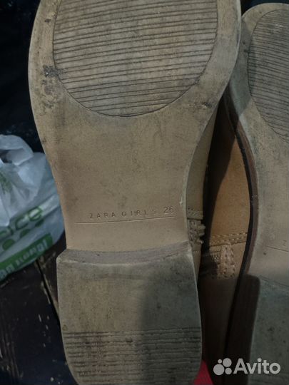 Полусапоги осенние на девочку 26 zara