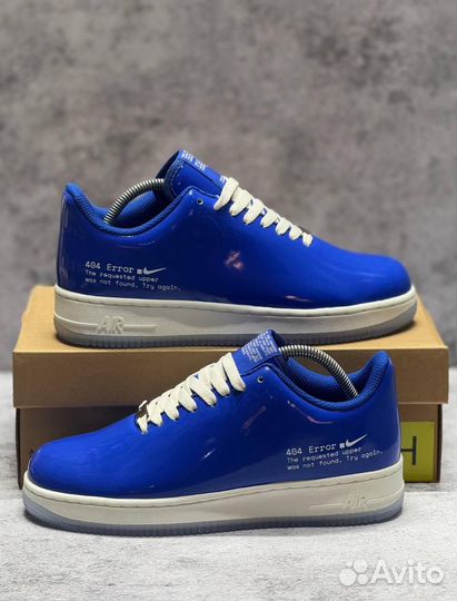 Кроссовки Swoosh x Nike Air Force 1 зимние (Арт.30993)