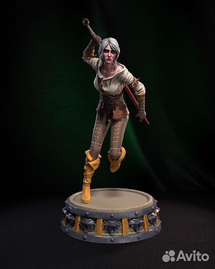 Фигурка Цири из игры Ведьмак 3: дикая охота