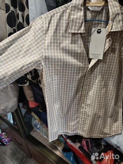 Рубашка мужская детская