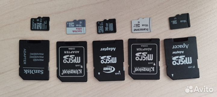 Карта памяти Micro SD 16 Gb
