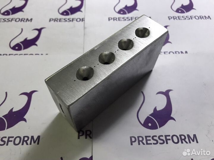 Форма чпу для литья грузил (Оливка №2)