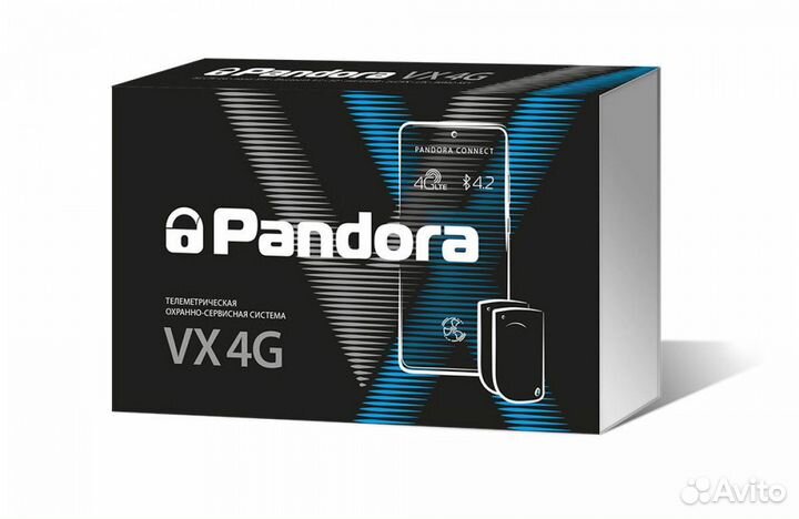 Сигнализация с автозапуском пандора VX4G