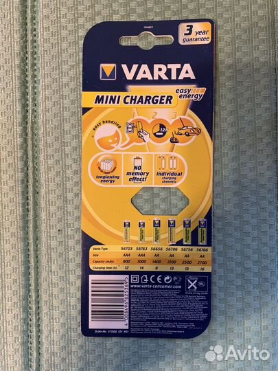 Зарядное устройство varta Mini Charger