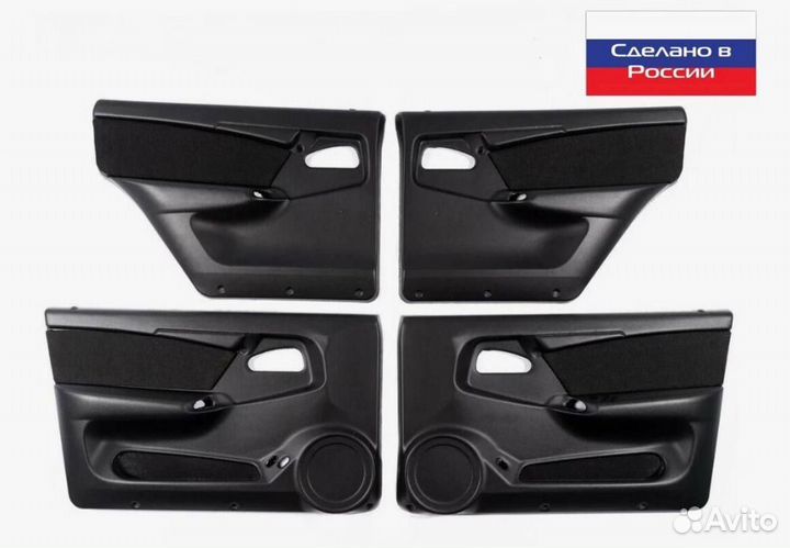 Обшивка дверей люкс ваз 2109-099-2114-2115