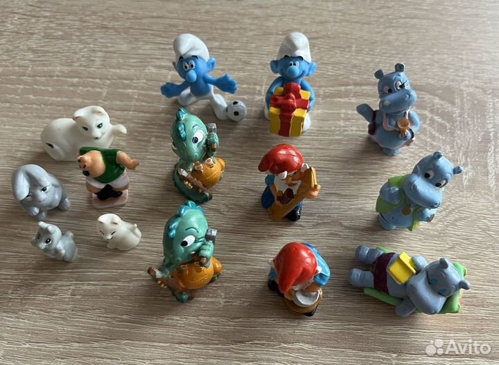 Игрушки из киндер-сюрприза 1990