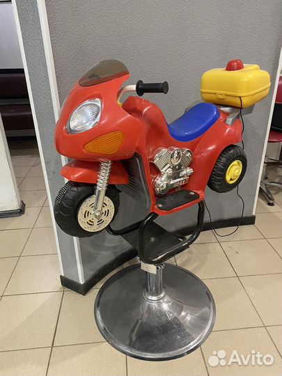 Продам мотоцикл / кресло для стрижки детей