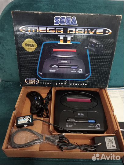 Sega mega drive 2, 1996г. С документами