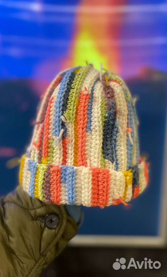 Шапка бини ручной работы