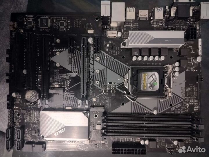 Материнская плата Asus Prime B360-Plus неисправная