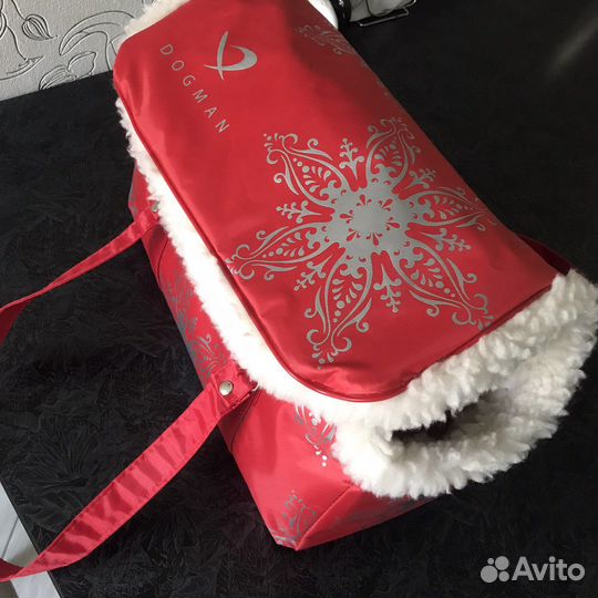 Зимняя сумка-переноска для животных