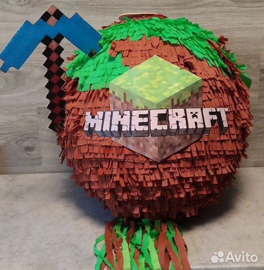 Пиньята майнкрафт пиньята TNT